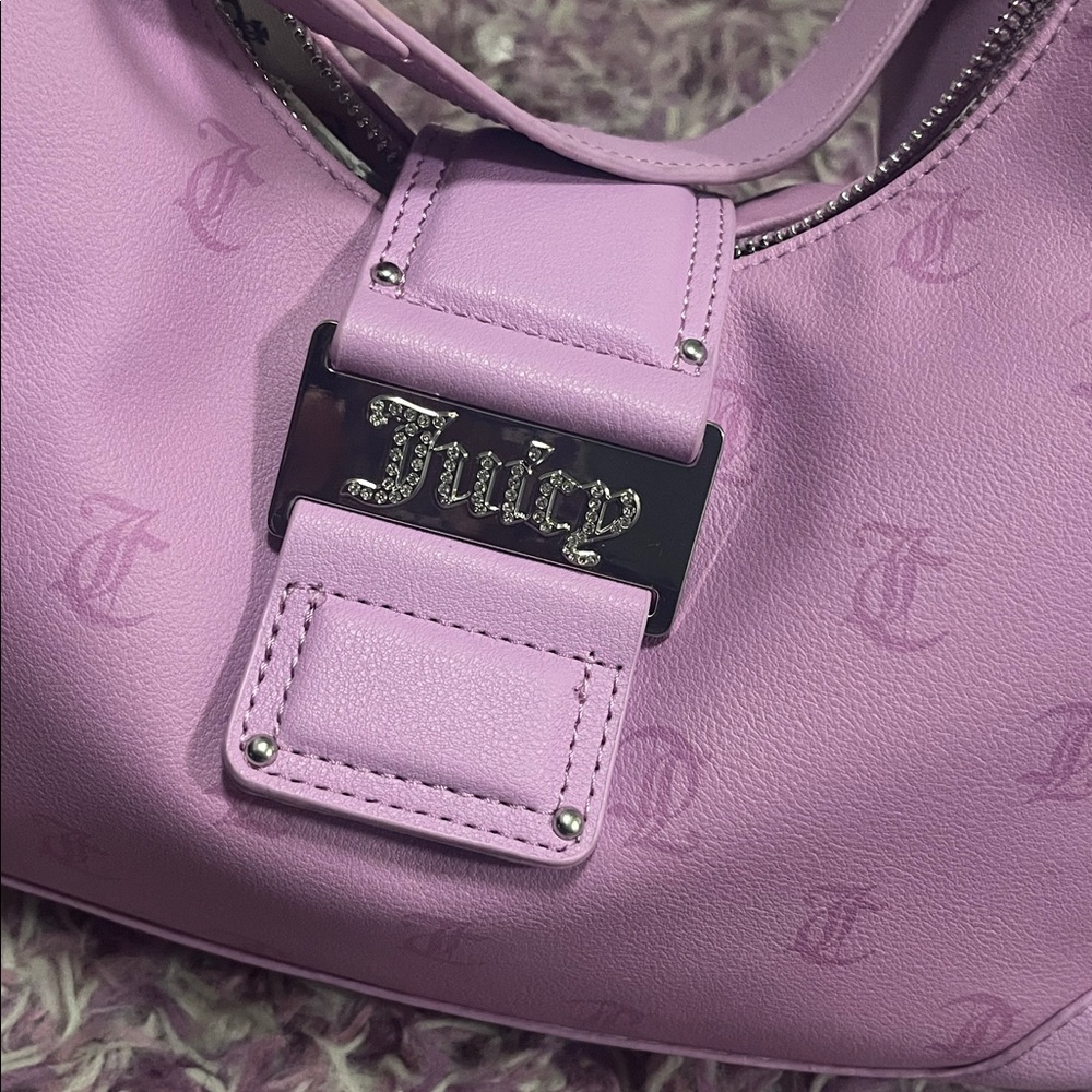 Juicy Couture Lavender Shoulder Bag - Picture 3 of 4